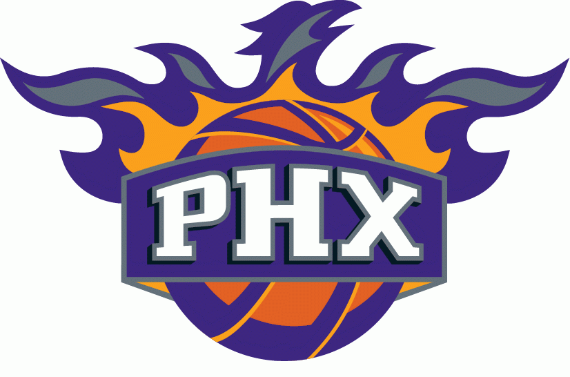 Phoenix Suns 2000-2013 Alternate Logo fabric transfer version 2